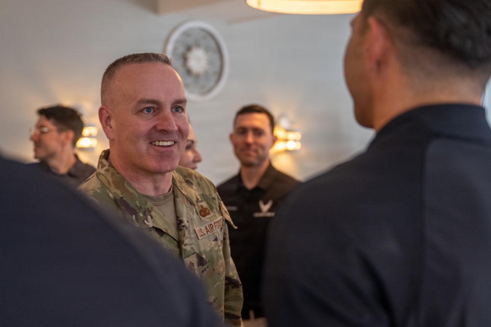 CMSAF David Wolfe visits Joint Base San Antonio-Randolph
