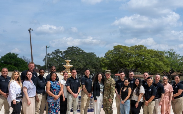 CMSAF David Wolfe visits Joint Base San Antonio-Randolph