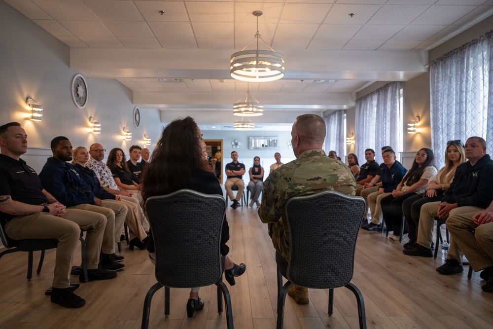 CMSAF David Wolfe visits Joint Base San Antonio-Randolph