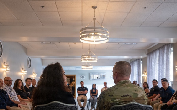 CMSAF David Wolfe visits Joint Base San Antonio-Randolph