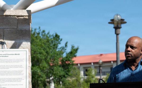 MacDill AFB hosts annual SAAPM proclamation ceremony