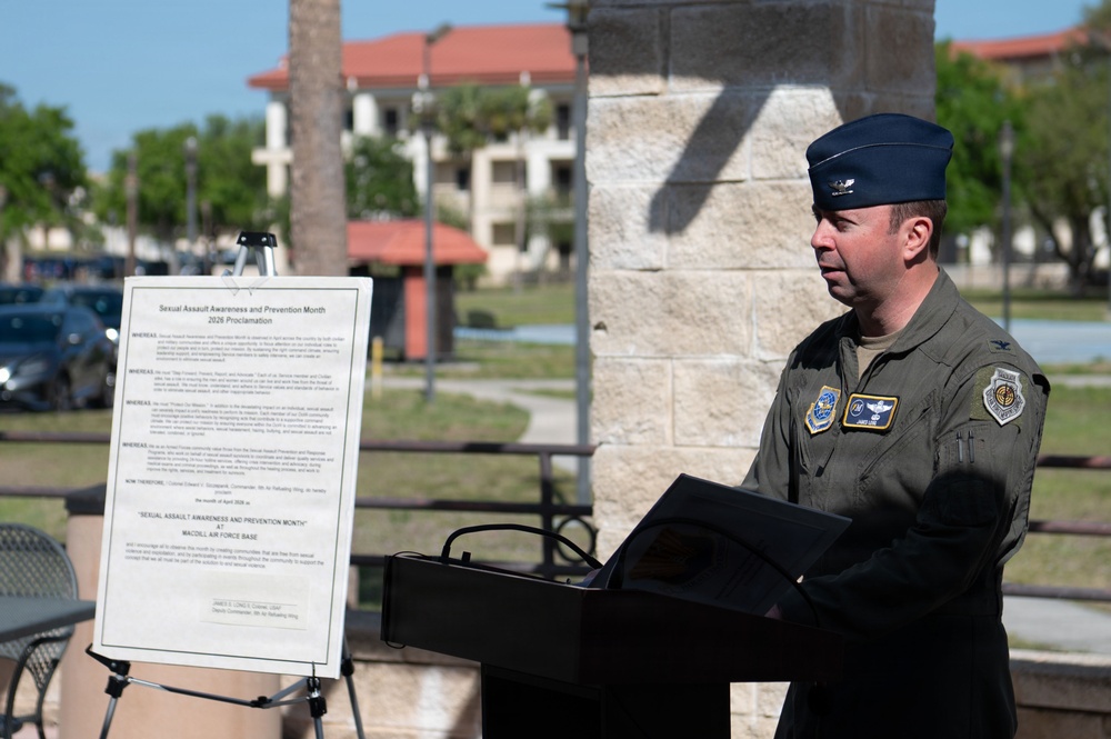 MacDill AFB hosts annual SAAPM proclamation ceremony