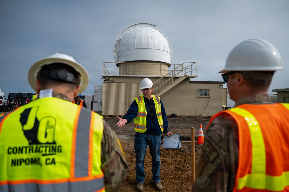 Vandenberg Commences Construction on a Storage Facility for 2d Range Operations Squadron's Mobile Optics team with a Groundbreaking ceremony