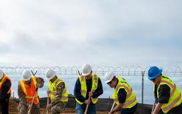 Vandenberg Commences Construction on a Storage Facility for 2d Range Operations Squadron's Mobile Optics team with a Groundbreaking ceremony