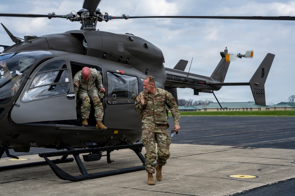 Indiana National Guard hosts Task Force RAPTR technology showcase with National Guard Bureau leadership