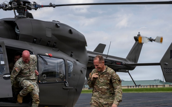 Indiana National Guard hosts Task Force RAPTR technology showcase with National Guard Bureau leadership