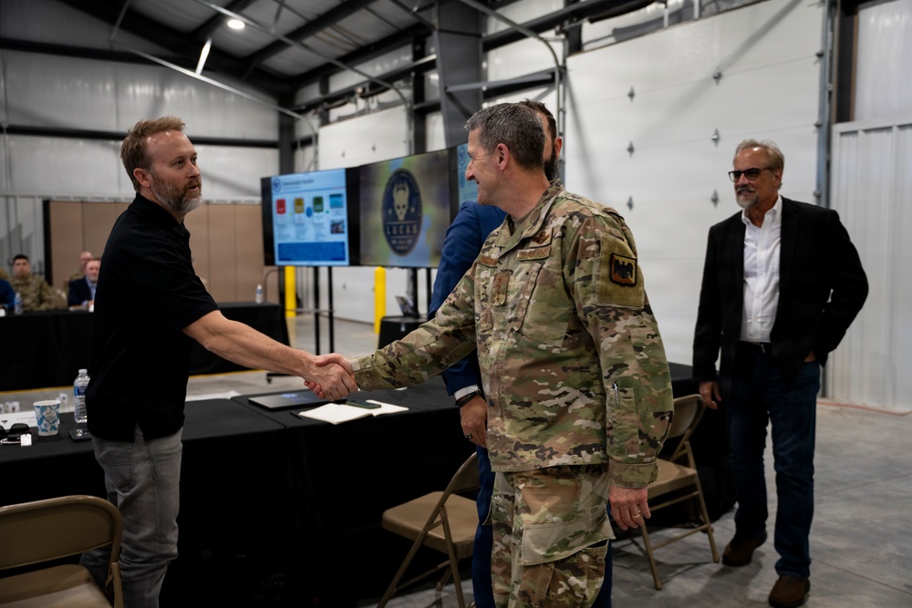Indiana National Guard hosts Task Force RAPTR technology showcase with National Guard Bureau leadership