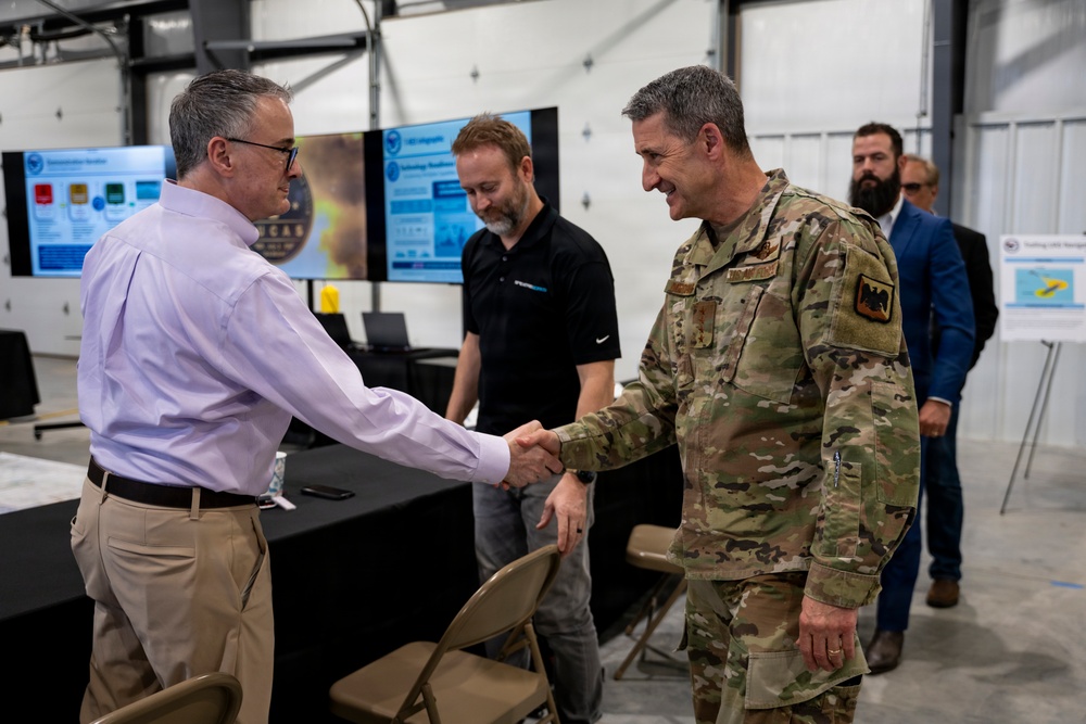 Indiana National Guard hosts Task Force RAPTR technology showcase with National Guard Bureau leadership