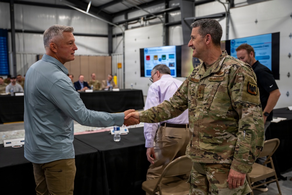 Indiana National Guard hosts Task Force RAPTR technology showcase with National Guard Bureau leadership