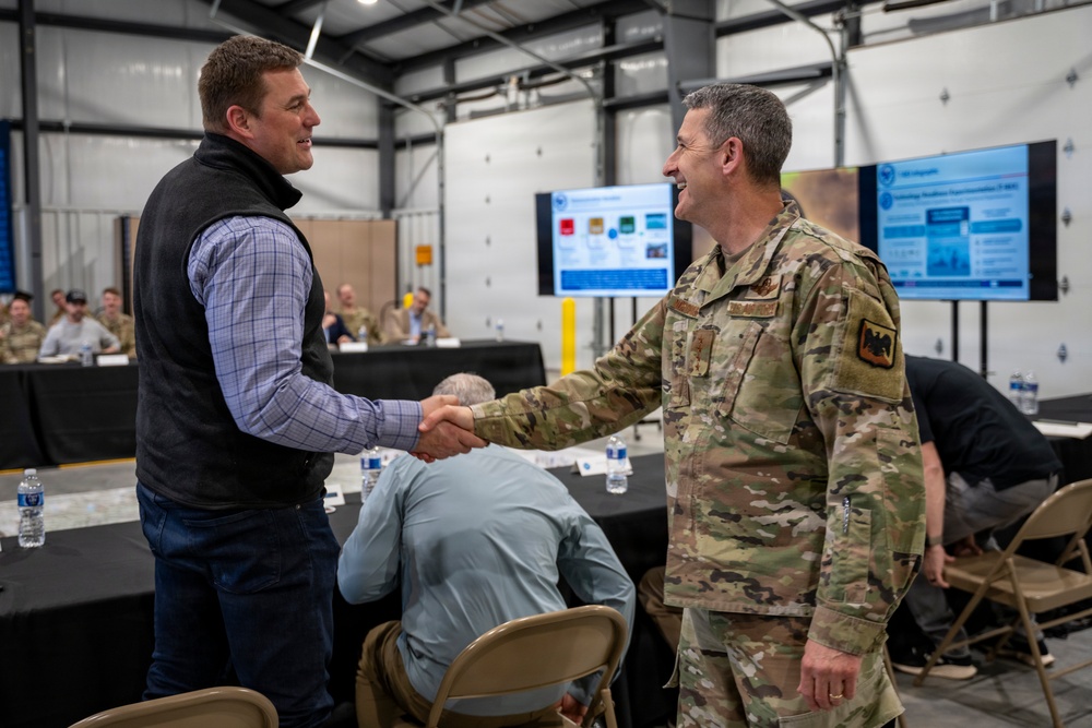 Indiana National Guard hosts Task Force RAPTR technology showcase with National Guard Bureau leadership