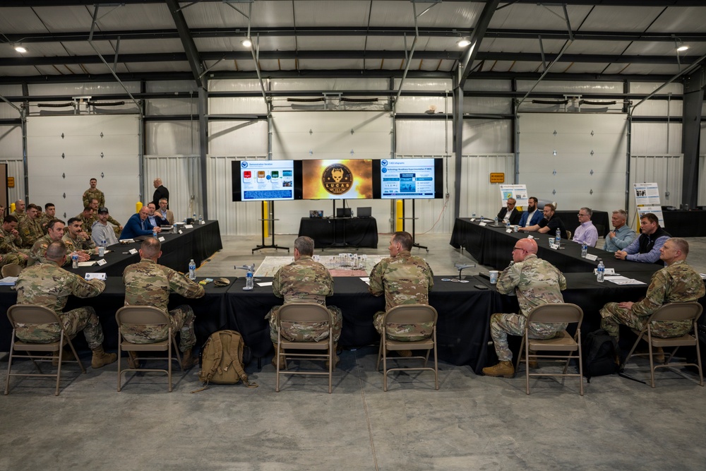 Indiana National Guard hosts Task Force RAPTR technology showcase with National Guard Bureau leadership
