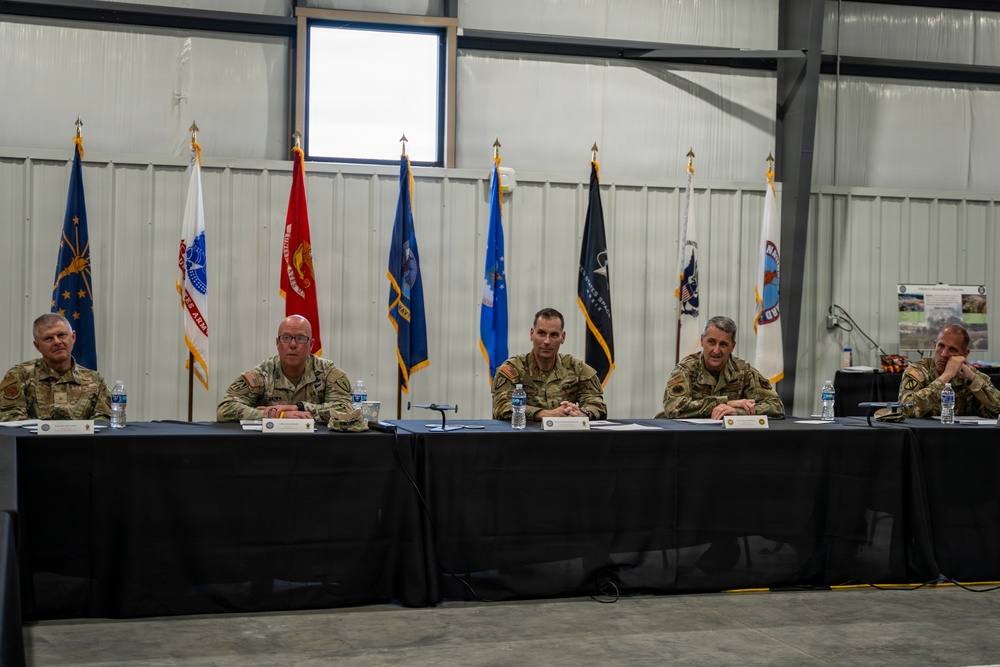 Indiana National Guard hosts Task Force RAPTR technology showcase with National Guard Bureau leadership