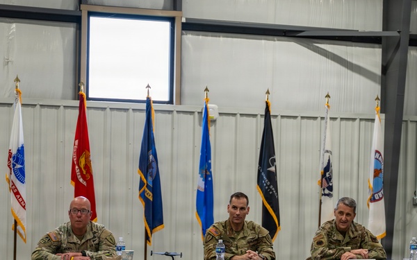 Indiana National Guard hosts Task Force RAPTR technology showcase with National Guard Bureau leadership