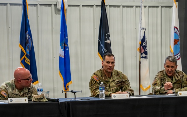 Indiana National Guard hosts Task Force RAPTR technology showcase with National Guard Bureau leadership