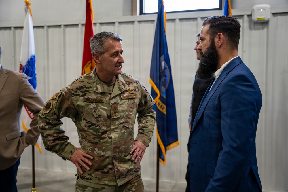 Indiana National Guard hosts Task Force RAPTR technology showcase with National Guard Bureau leadership