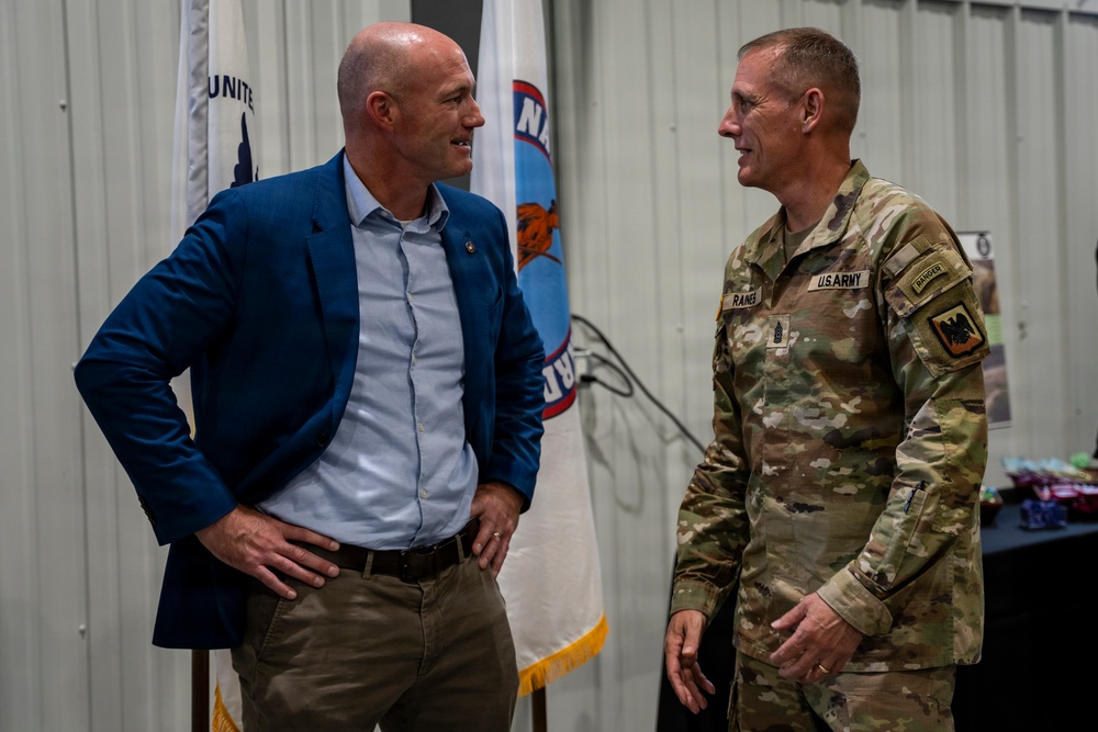 Indiana National Guard hosts Task Force RAPTR technology showcase with National Guard Bureau leadership