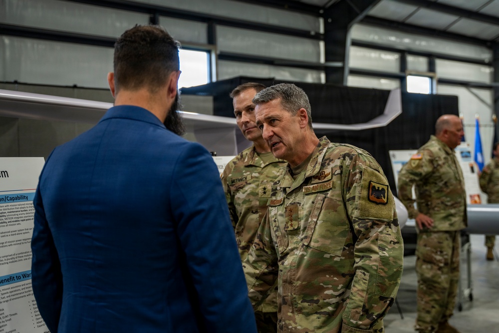 Indiana National Guard hosts Task Force RAPTR technology showcase with National Guard Bureau leadership