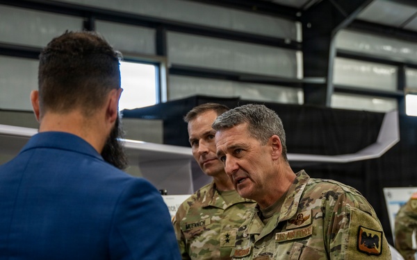 Indiana National Guard hosts Task Force RAPTR technology showcase with National Guard Bureau leadership