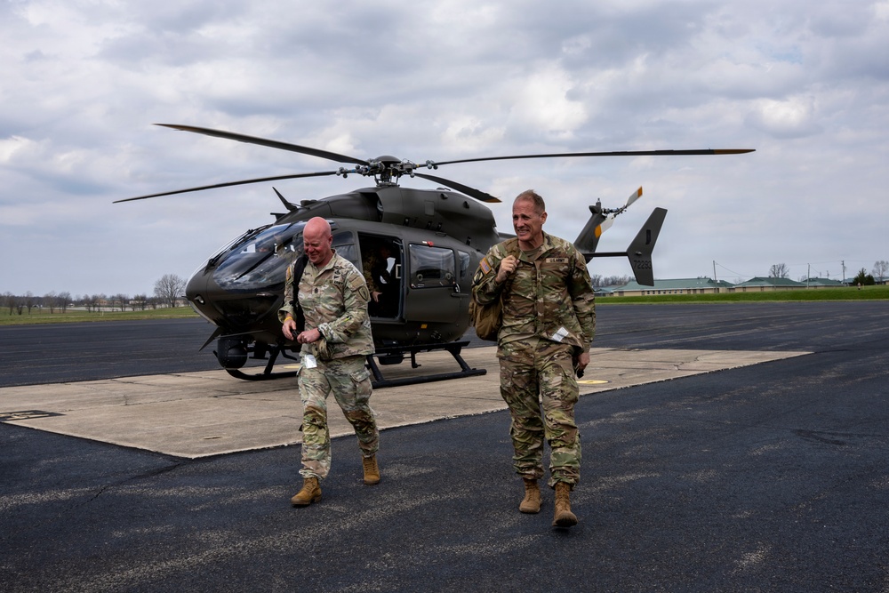 Indiana National Guard hosts Task Force RAPTR technology showcase with National Guard Bureau leadership
