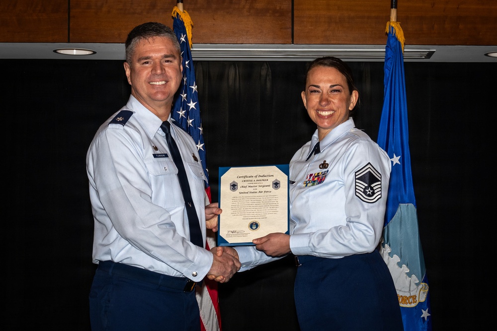 WSA senior enlisted leader promotes to chief on JBER