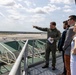 Sen. Budd STAFFDEL Tours MCAS New River Air Traffic Control Tower
