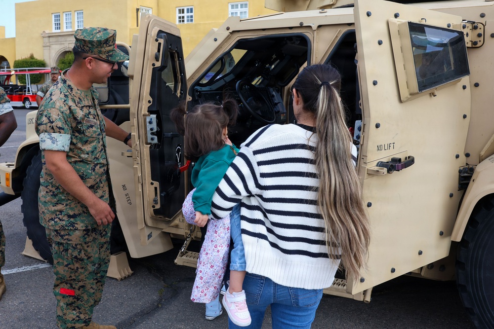 MCRD San Diego Library hosts Touch-A-Truck
