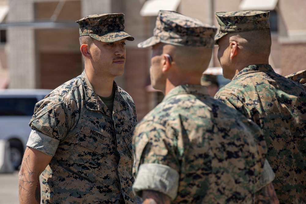 13th MEU holds April Promotion and Awards Ceremony
