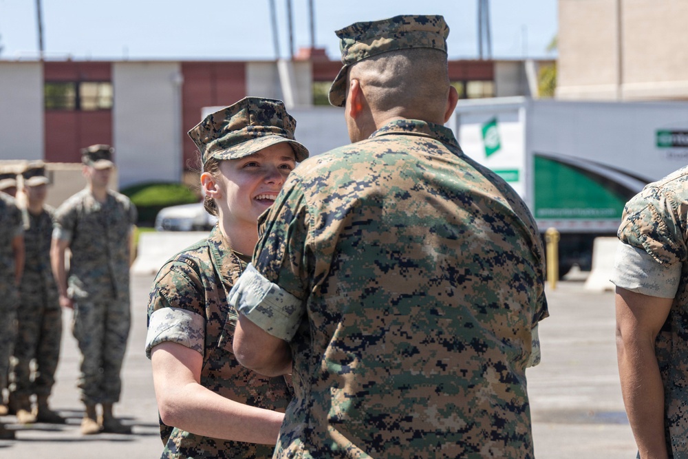 13th MEU holds April Promotion and Awards Ceremony