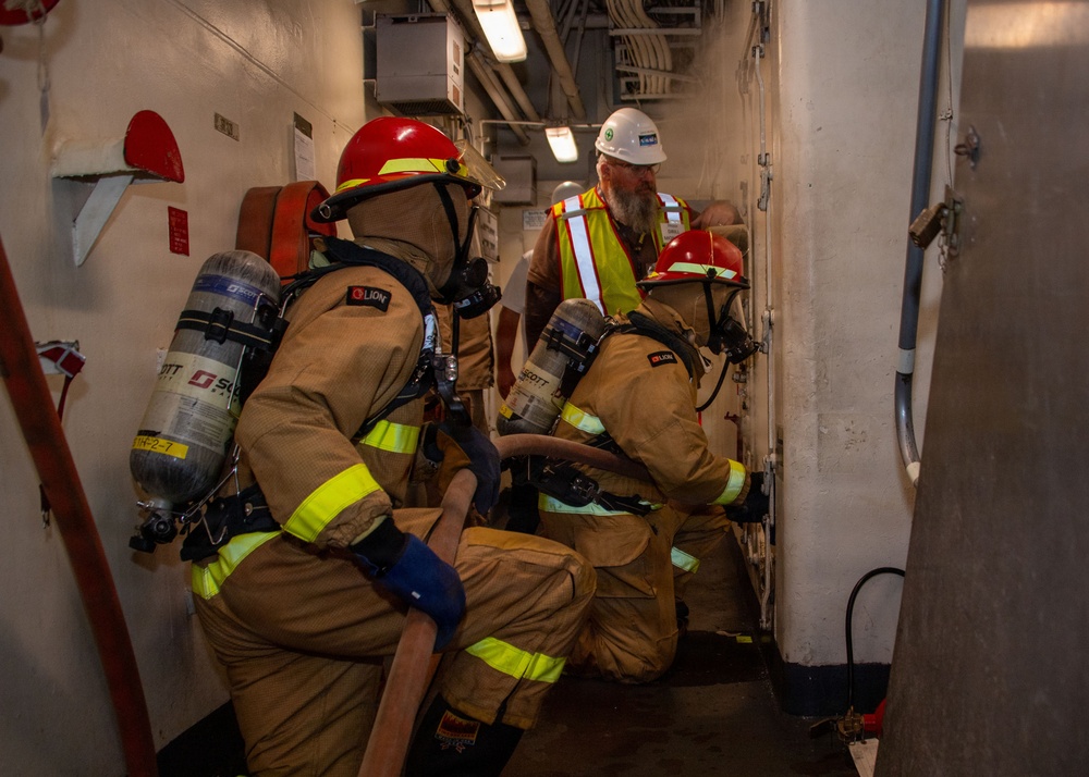 USS Essex undergoes 8010 assesment