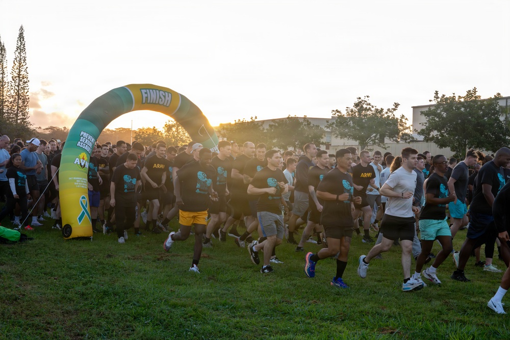 25th CAB Conducts Sexual Assault Awareness and Prevention Month Run/Walk