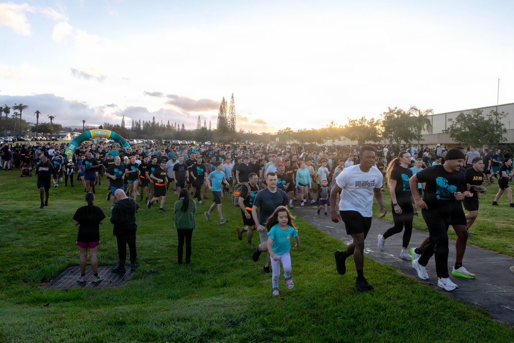 25th CAB Conducts Sexual Assault Awareness and Prevention Month Run/Walk