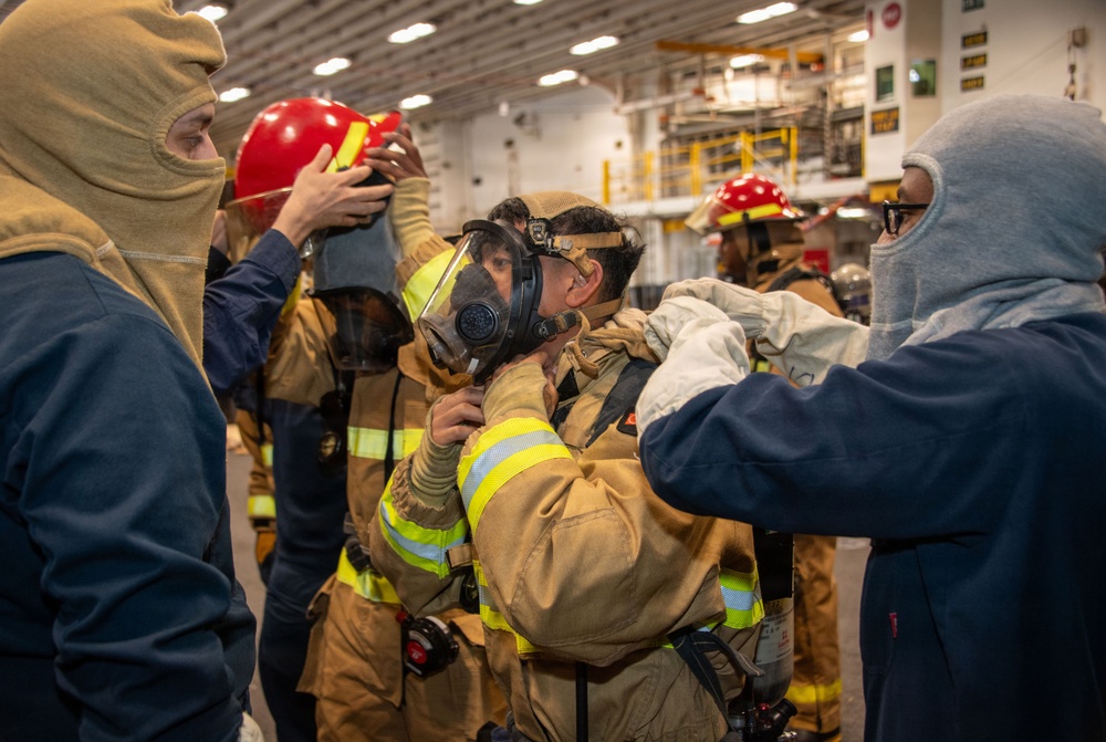 USS Essex undergoes 8010 assesment