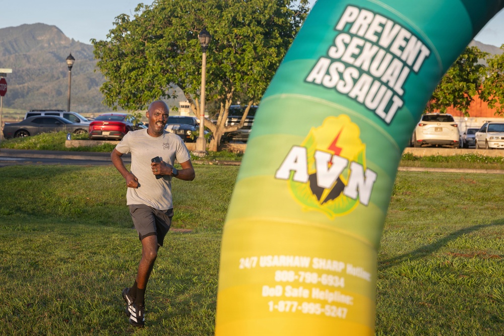 25th CAB Conducts Sexual Assault Awareness and Prevention Month Run/Walk
