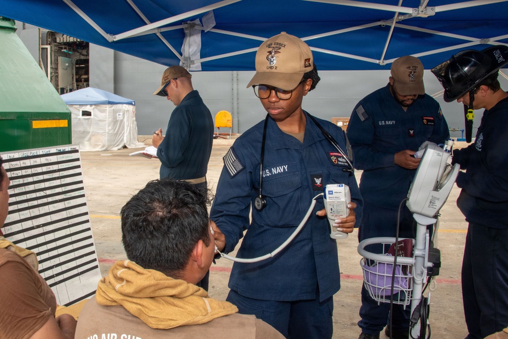 USS Essex undergoes 8010 assesment