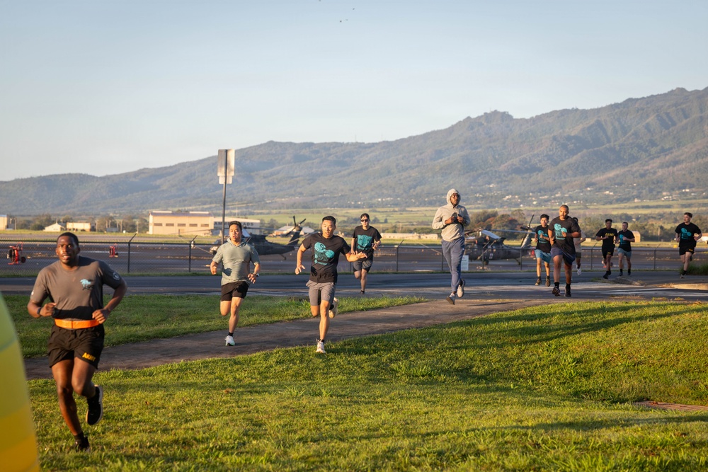 25th CAB Conducts Sexual Assault Awareness and Prevention Month Run/Walk