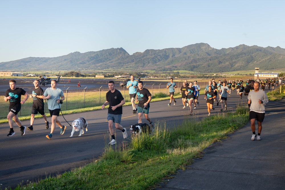 25th CAB Conducts Sexual Assault Awareness and Prevention Month Run/Walk