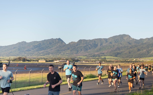 25th CAB Conducts Sexual Assault Awareness and Prevention Month Run/Walk