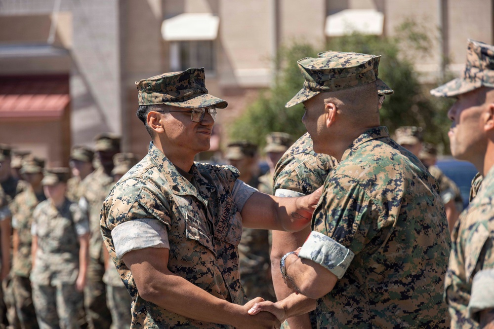 13th MEU holds April Promotion and Awards Ceremony