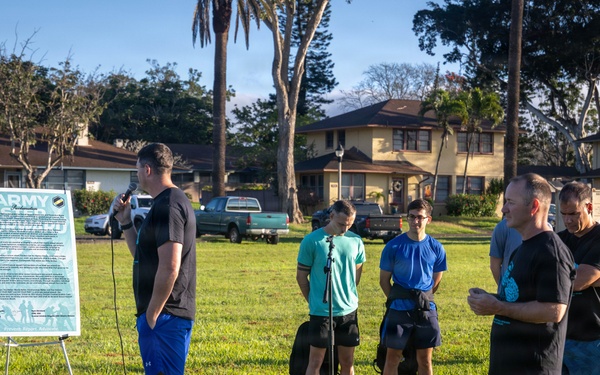 25th CAB Conducts Sexual Assault Awareness and Prevention Month Run/Walk