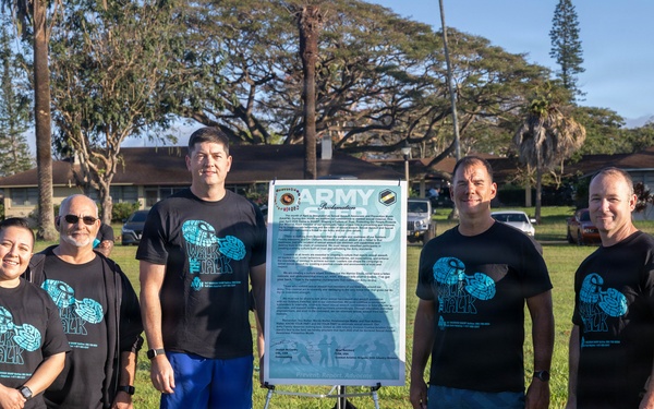 25th CAB Conducts Sexual Assault Awareness and Prevention Month Run/Walk