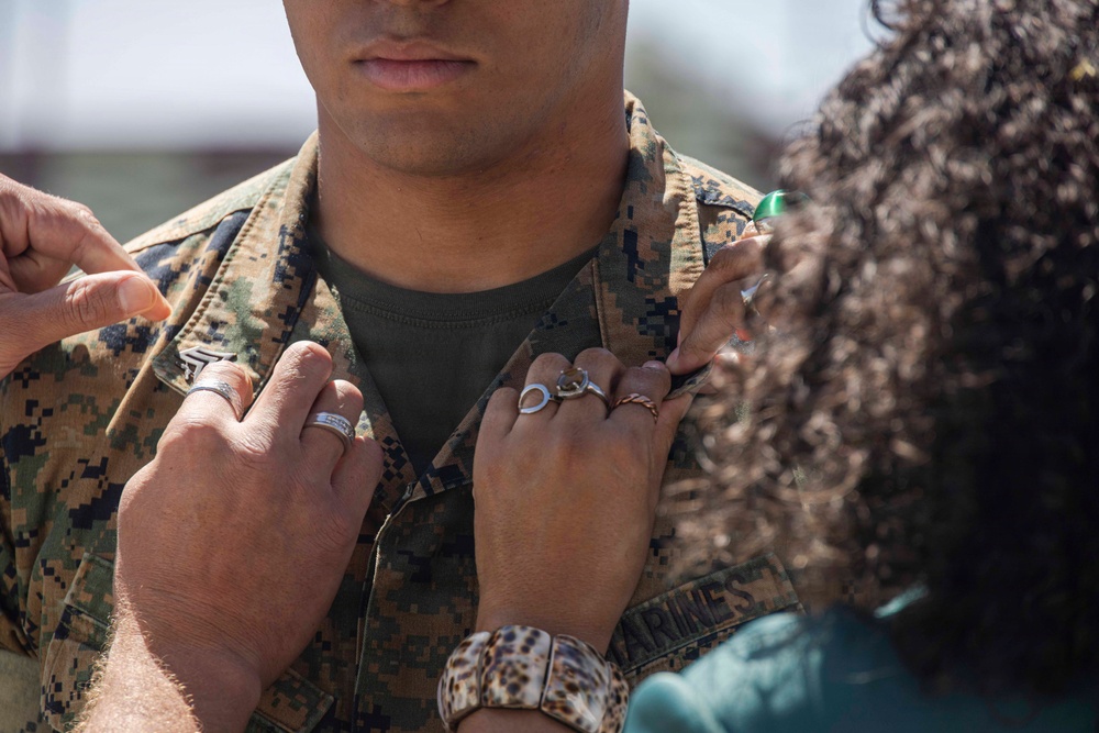 13th MEU holds April Promotion and Awards Ceremony