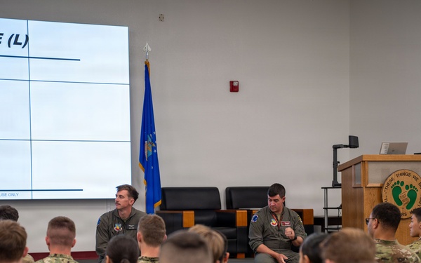 Air Force and Navy Reserve Officer Training Corps cadets gain familiarization of DMs “Rescue &amp;amp; Attack” mission