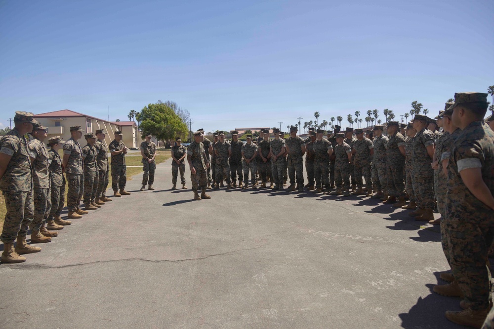 13th MEU holds April Promotion and Awards Ceremony