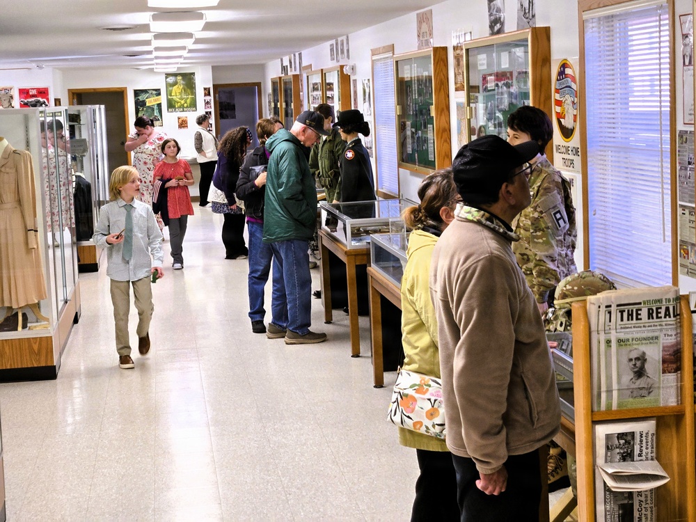 Rosholt school group visits Fort McCoy for March 2026 tour at historic Commemorative Area