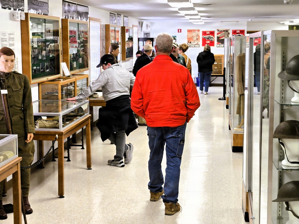 Rosholt school group visits Fort McCoy for March 2026 tour at historic Commemorative Area