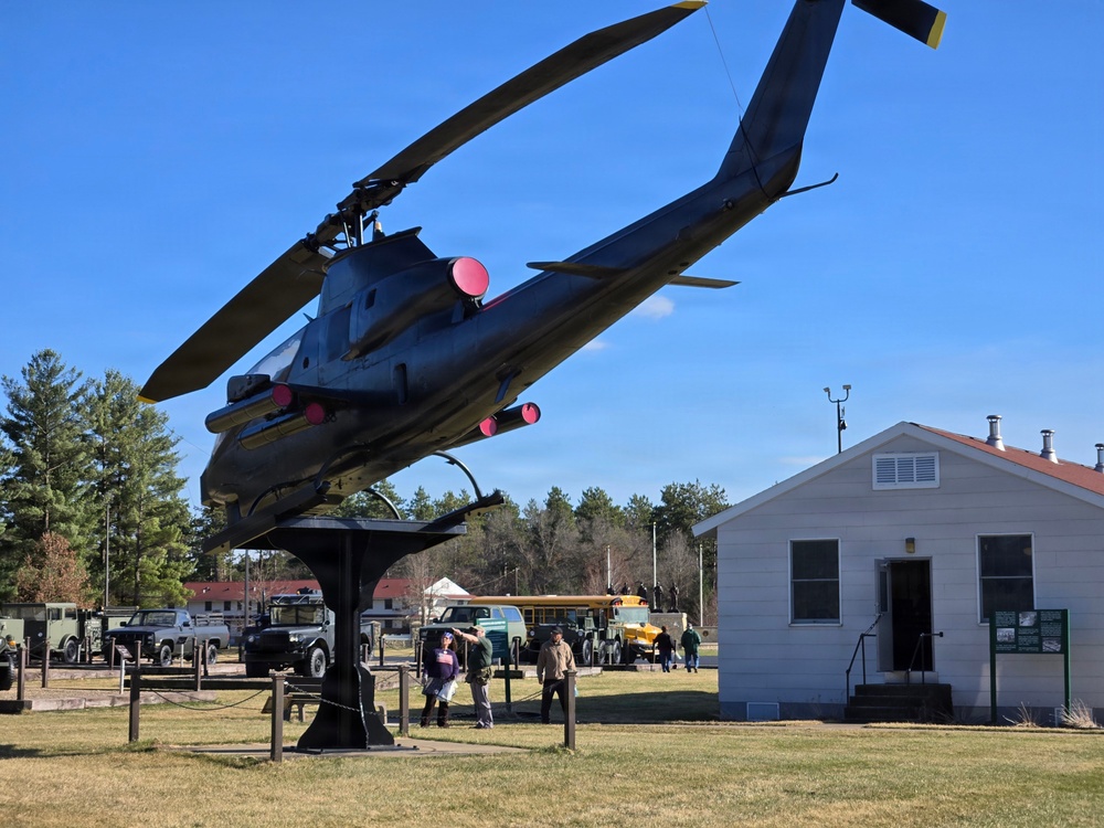 Rosholt school group visits Fort McCoy for March tour at historic Commemorative Area