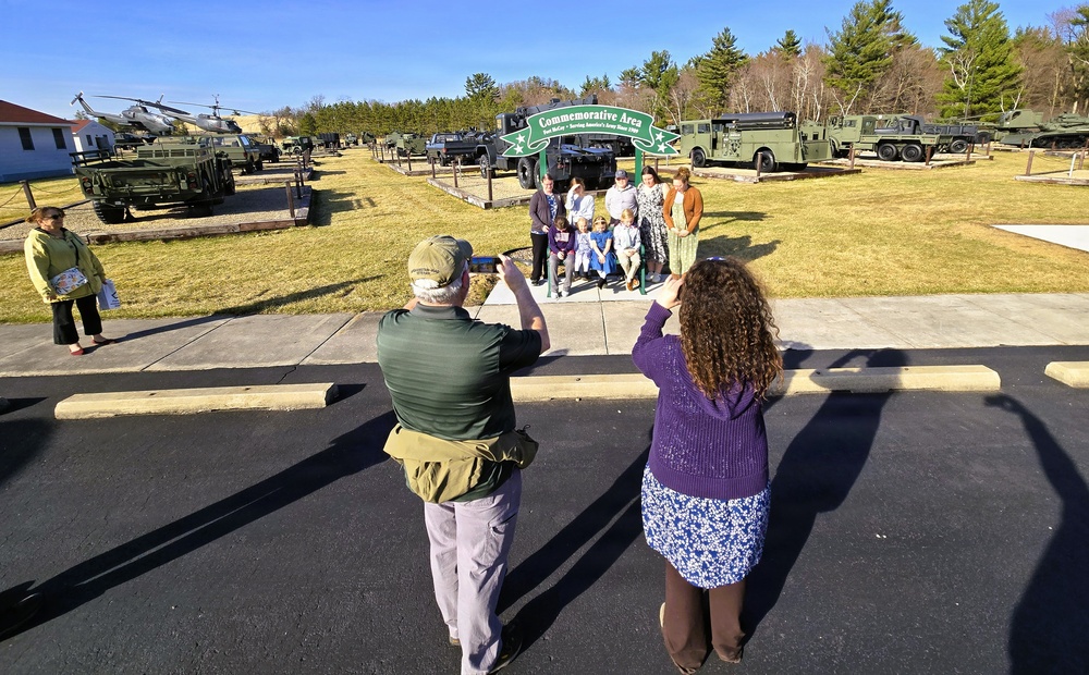 Rosholt school group visits Fort McCoy for March tour at historic Commemorative Area
