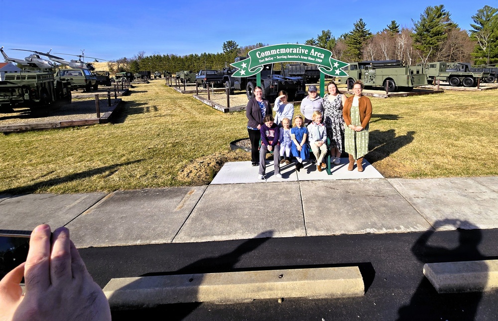 Rosholt school group visits Fort McCoy for March 2026 tour at historic Commemorative Area