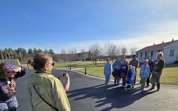 Rosholt school group visits Fort McCoy for March 2026 tour at historic Commemorative Area