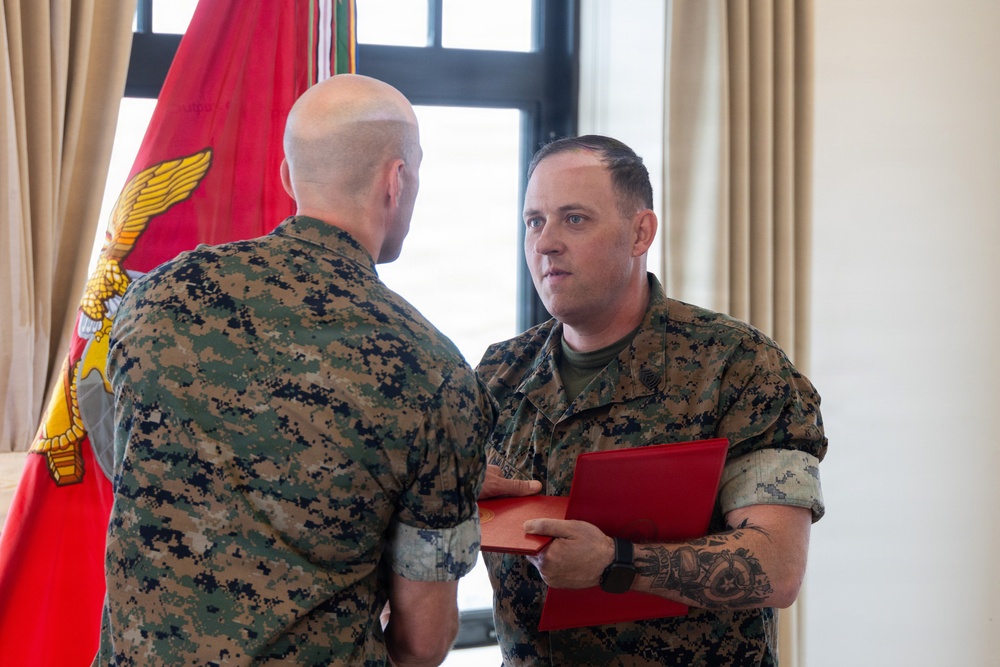 MSgt Muse Retirement Ceremony